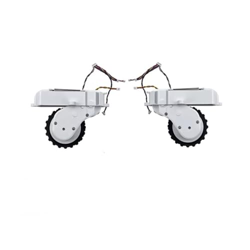 Motorantriebsräder For Roboterstaubsauger, Kompatibel Mit Viomi V2/V2 Pro/V-RVCLM21B/V3/SE(White L+R) von XJKIKQYUD