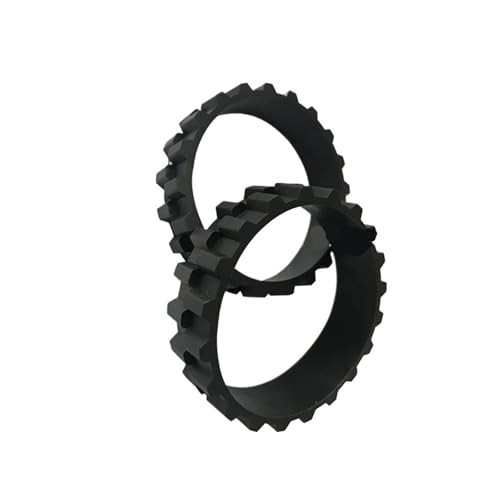 Staubsauger-Reise-Laufrad Rechts Und Links, Kompatibel Mit Roborock C10 E20 E25 E35(Wheel tire 2cps) von XJKIKQYUD