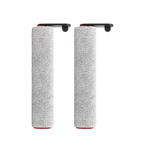 Weiche Bürste Ersatzteile Nass Trocken Staubsauger Roller Filter Zubehör, Kompatibel For Dreame, H12 Pro / H12 Plus(Brush 2pcs) von XJKIKQYUD