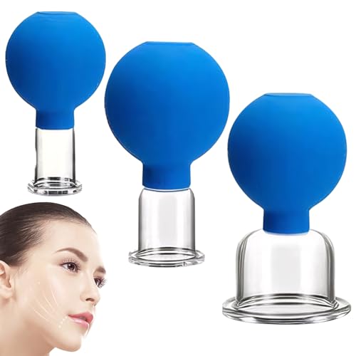XJKLBYQ Gesichtsschrank -Set für Gesicht, 3pcs 3 Größe Gesichtssaugne, wiederverwendbares Auge & Gesichtsschrank -Set, plastische Anti -Cellulit -Schröpfen -Therapie für Massage, Gesichtsschrank XJKLBYQ Gesichtsschrank -Set für Gesicht, 3pcs 3 Größe Gesichtssaugne, wiederverwendbares Auge & Gesichtsschrank -Set, plastische Anti -Cellulit -Schröpfen -Therapie für Massage, Gesichtsschrank von XJKLBYQ