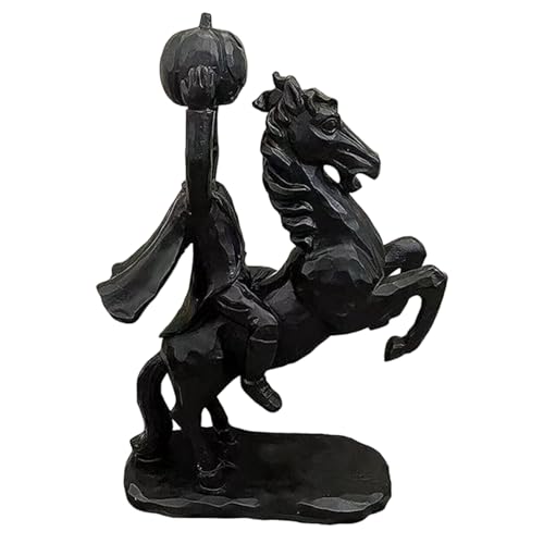 XJKLBYQ Headless Horseman Harzstatue, gruselige Kürbis Halloween Desktop Office Decor/8.7x6.3x3.1 XJKLBYQ Headless Horseman Harzstatue, gruselige Kürbis Halloween Desktop Office Decor/8.7x6.3x3.1 von XJKLBYQ