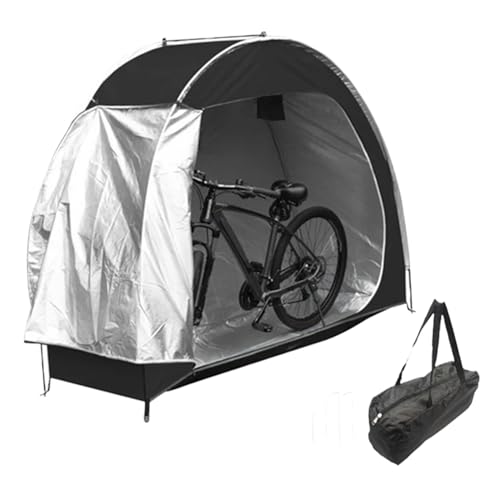 XJKLBYQ Reisebrennspeicherschuppenzelt, tragbare Fahrradschuhe und UV -Schutzbike -Fahrradabdeckung mit Fenster und innere Tasche Easy Assembly Outdoor XJKLBYQ Reisebrennspeicherschuppenzelt, tragbare Fahrradschuhe und UV -Schutzbike -Fahrradabdeckung mit Fenster und innere Tasche Easy Assembly Outdoor von XJKLBYQ