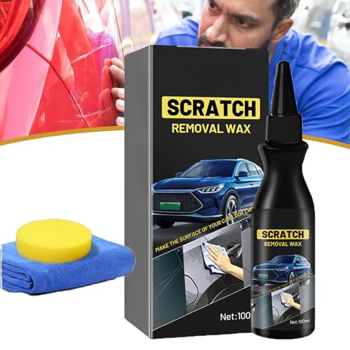 Autopolitur Kratzer Polish Entfernen, Autolack Reparatur Polieren Paste, Tiefen Kratzer Entferner für Autos, Auto Kratzer Entferner für Verschiedene Oberflächen (1pcs) von XJQ