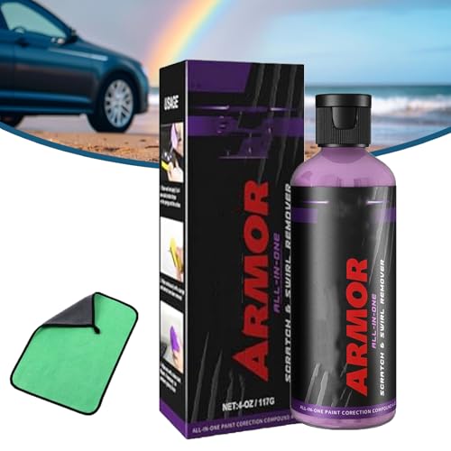 Waxtopia Car Scratch Remover, Waxtopia Car Wax Repair, Long-Lasting Protective Layer, Quickly Repair Scratches, Car Paint Restorer for All Vehicles (1pcs) von XJQ