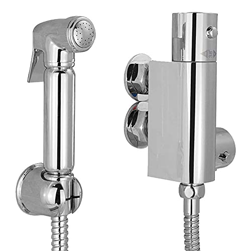 Bidet Handbrause Thermostat Chrom Bildet-Handbrause Hygienedusche Toilette Bad Bidet Set/Wc mit Duschkopf Bidet Windel Dusche Tierbad Wasserspar Wand waschen Bidet Handbrause Thermostat Chrom Bildet-Handbrause Hygienedusche Toilette Bad Bidet Set/Wc mit Duschkopf Bidet Windel Dusche Tierbad Wasserspar Wand waschen von XJTNLB