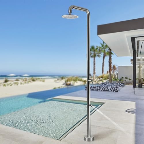 XJTNLB Außendusche Freistehend Outdoor Dusche Garten Boden Gartendusche Edelstahl Warm Kalt Insbesondere für Gärten, Pools Usw. Geeignet XJTNLB Außendusche Freistehend Outdoor Dusche Garten Boden Gartendusche Edelstahl Warm Kalt Insbesondere für Gärten, Pools Usw. Geeignet von XJTNLB