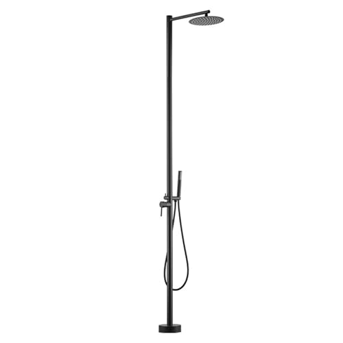 XJTNLB Gartendusche Edelstahl Freistehend Pooldusche Aussendusch Juist Gebürstetem Edelstahl 304 von XJTNLB