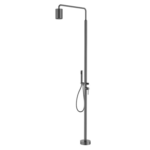 XJTNLB Outdoor Dusche Garten Grau Gartendusche Freistehend Pool Dusche Edelstahl Insbesondere für Gärten, Pools Usw. Geeignet von XJTNLB