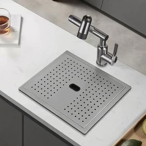 XJTNLB Spülbecken mit Abdeckung Waschbecken Edelstahl Klein Rechteckig Spülbecken Grau Klein 35 * 26 cm XJTNLB Spülbecken mit Abdeckung Waschbecken Edelstahl Klein Rechteckig Spülbecken Grau Klein 35 * 26 cm von XJTNLB