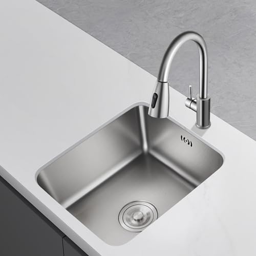 XJTNLB Spüle Edelstahl Gebürstet Küchen Spülbecken Waschbecken Edelstahl Klein Rechteckig 40 * 38 cm XJTNLB Spüle Edelstahl Gebürstet Küchen Spülbecken Waschbecken Edelstahl Klein Rechteckig 40 * 38 cm von XJTNLB