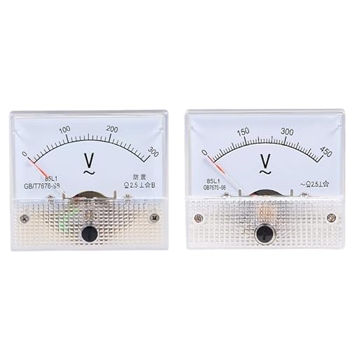 85L1 Zeigertyp AC-Voltmeter AC 0-300 V 50 V 150 V 250 V 500 V 1000 V 600 V Analog Panel Spannungsmesser Voltmeter(AC0-1000V) von XJTZFJCZU