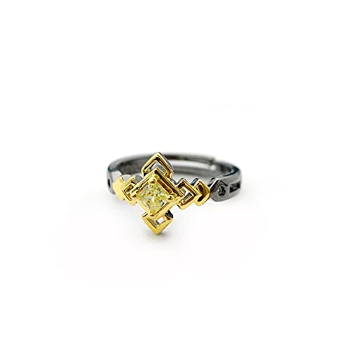 XJruixi Game Genshin Impact Ring Venti Xiao Tartaglia Zhongli Albedo Cosplay Unisex Adjustable Rings Jewelry Gift Prop Accessories von XJruixi