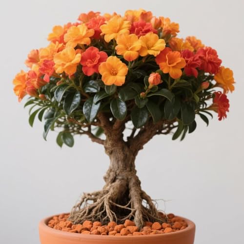 Winterharte mehrjährige，Seltene Rosen，Einfach zu Pflegen，Schnelles Wachstum-mit Auffälligen Blüten (3, C) von XKALKWJA
