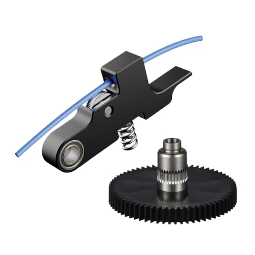 XKBTMIFQ 1,75 mm Metall -Extruderpegel -Gang mit Artillerie Genius Sidewinder X1 X2 Hornet Titan Aero Extruder Idler Arm and Getriebeersatz Teil(Option 2) von XKBTMIFQ