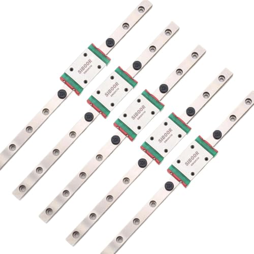 XKBTMIFQ 3D -Drucker -Lineare Schiene Kompatibel mit Voron 0 2 Build Kit kompatibel mit V0 2 MGN7H 1 Stück oder 5 Teilen Option(1pc with Slider) von XKBTMIFQ