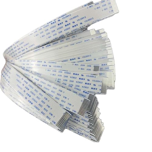 XKBTMIFQ I3200 Kopflösungsmittel Flatbett Drucker Druckkopf FFC Flat Data 14p 40 cm kompatibel mit verschiedenen Flachbettdruckern(14p 50cm) von XKBTMIFQ