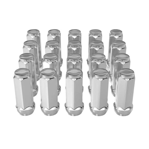 20pcs 1/2-20 Bulge Acorn Closed End Wheel Lug Nuts kompatibel mit Auto und Models Universal Fit von XKBtmCf