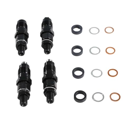 4pcs Diesel Kraftstoffeinspritzung 4D56 4D56T kompatibel mit Fahrzeugmodellen 2.5 -l -Motorteile Kraftstoffversorgungssystem Aftermarket Austausch von XKBtmCf