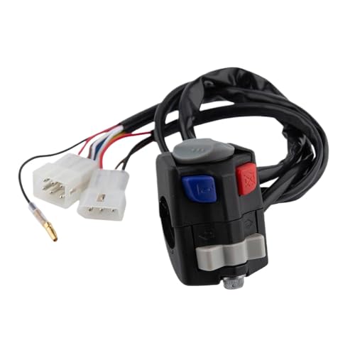 Scheinwerfer Horn Flasher Motor Kill Switch Cluster kompatibel mit Exc-F-TPI 2016-25-Modellen mit Exc-F 2015-25 und Freeride 15-23 Motorcycles von XKBtmCf