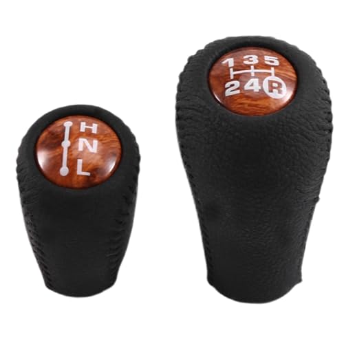 XKBtmCf Schaltgetriebe Schaltknauf Übertragungskoffer Ganghebel Handball -Kompatibel mit Land 70 LC76 LC78 LC79(Pfirsichholzfarbe) von XKBtmCf