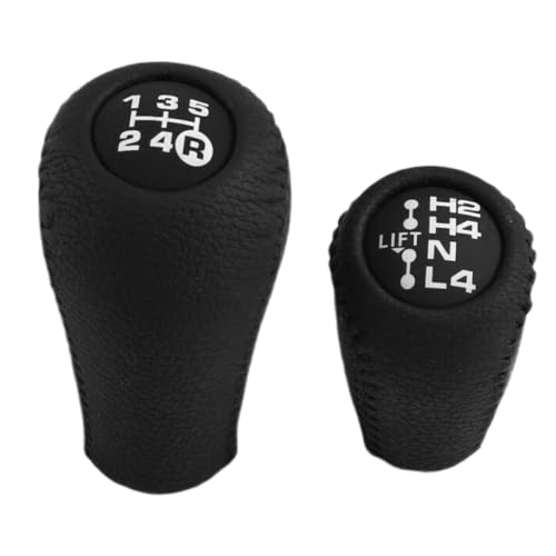 XKBtmCf Schaltgetriebe Schaltknauf Übertragungskoffer Ganghebel Handball -Kompatibel mit Land 70 LC76 LC78 LC79(Schwarz) von XKBtmCf