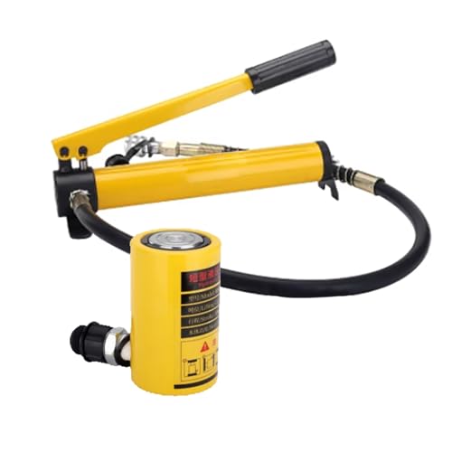 2-Zoll-Hub mit CP-180-Handpumpe, geeignet for Installation und Wartung auf Baustellen, Hydraulikheber, Hochleistungs-Hydraulikheber(10T jack+CP-180 hand pump) von XKEDNMF