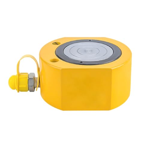 5T-200T Automatisches Einfahren des Hubzylinders, Ultra-Low-Profile-Wagenheber, Hubhydraulikzylinderheber, Vierschichtgehäuse(50T/110231lb-0.7" Stroke) von XKEDNMF