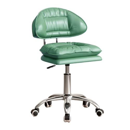 Drehstuhl mit verstellbarer Rückenlehne, mit Sitzkissen aus Schwamm, 360 ° drehbar, frei hebend, geeignet for Büro, Wohnzimmer(Green) von XKEDNMF