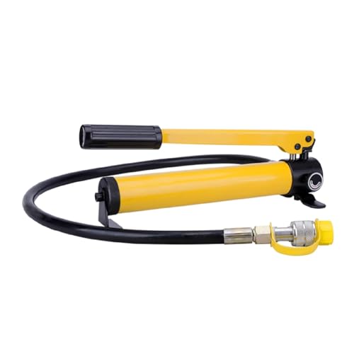 Handbetriebene Pumpe mit ZG3/8-Gewinde, Antivibrations-Manometer, handbetriebene Hydraulikpumpe CP-800,(CP-180 Pressure Gauge) von XKEDNMF