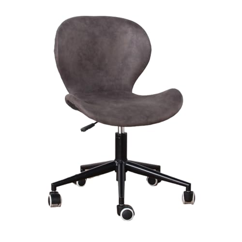 Liegender Bürostuhl, Kompakter Liftsessel, Verdicktes Tablett, Flexibler Lift, Geeignet for Arbeitszimmer, Wohnzimmer(Dark grey+black) von XKEDNMF