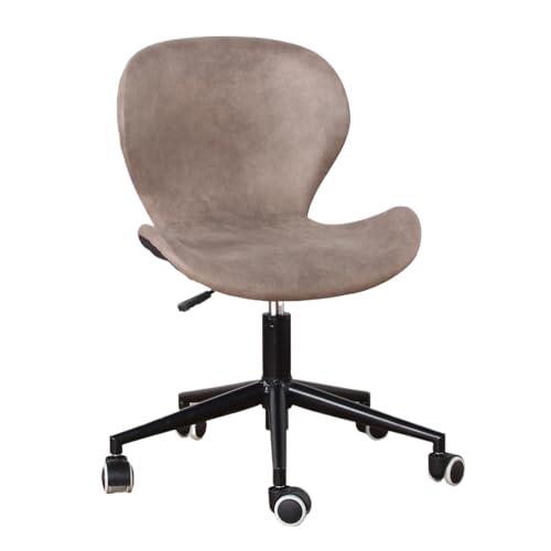 Liegender Bürostuhl, Kompakter Liftsessel, Verdicktes Tablett, Flexibler Lift, Geeignet for Arbeitszimmer, Wohnzimmer(Khaki+black) von XKEDNMF