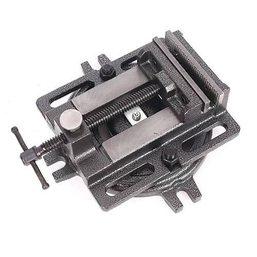 Werkbank-Schraubstock mit Drehfuß und Schnellspanner, 110°-Drehfuß, Spannwerkzeuge for die Holzbearbeitung, Basteln, Schnitzen und Modellieren(4-inch swivel) von XKEDNMF