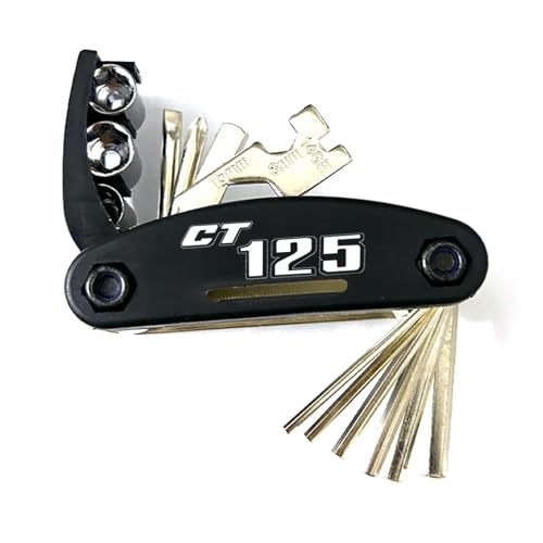 Motorrad-Reparatur-Werkzeug-Set Für HON@&DA CT125 CT 125 Hunter Cub 2021-2024 Zubehör Motorrad Multifunktionswerkzeug Tragbares Reparaturschraubendreher-Set von XKPPCSCPZ