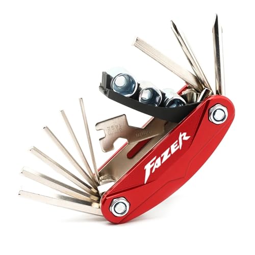 Motorrad-Reparatur-Werkzeug-Set Für Ya&maha FA@&ZER600 FZ6S/FZ6N FZ1 FZ6 FZ8 FAZER FZ15 FZ25 FZ 8 Motorrad CNC Aluminium Zubehör Werkzeug Reparatur Schraubendreher Set(A-1) von XKPPCSCPZ