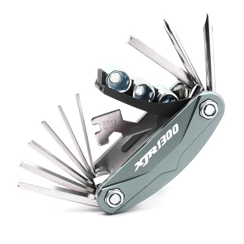Motorrad-Reparatur-Werkzeug-Set Für Ya&maha XJR1300 XJR 1300 2024 Motorrad CNC Aluminium Zubehör Werkzeug Reparaturschraubendreher(E-5) von XKPPCSCPZ