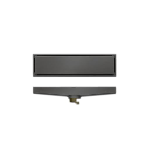 Abflussrohr,Konstruktion aus Edelstahl 304,durch Schwerkraft aktivierter Klappmechanismus,geruchs- und verstopfungssicher,geeignet for Badezimmer und Balkone(Invisible,8x30) von XKSJCDR