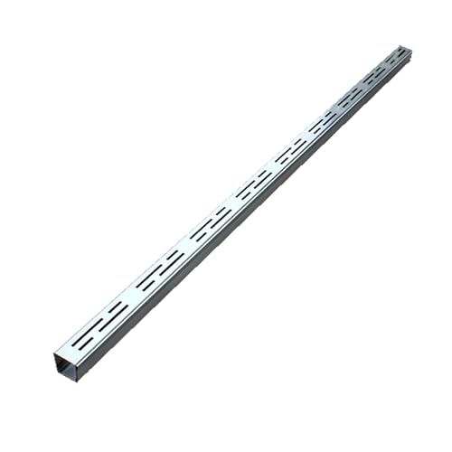 Lineare Dachrinnen aus Edelstahl, Landschaftsrinnen, solide Tragfähigkeit, effiziente Entwässerung, schön und ordentlich, geeignet for Küche und Terrasse(Silver,50x30mm) von XKSJCDR