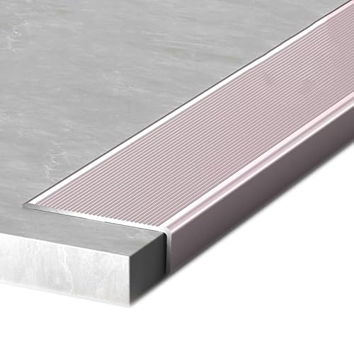 Übergangsleiste aus Aluminiumlegierung, 2,4 mm dick, geeignet for Verbinden von Holzböden mit Fliesen-/Laminatböden, bietet eine Vielzahl von Farboptionen(Gold2) von XKSJCDR
