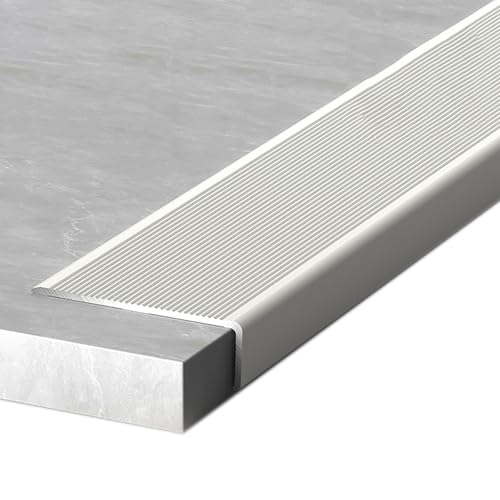 Übergangsleiste aus Aluminiumlegierung, 2,4 mm dick, geeignet for Verbinden von Holzböden mit Fliesen-/Laminatböden, bietet eine Vielzahl von Farboptionen(Gray2) von XKSJCDR