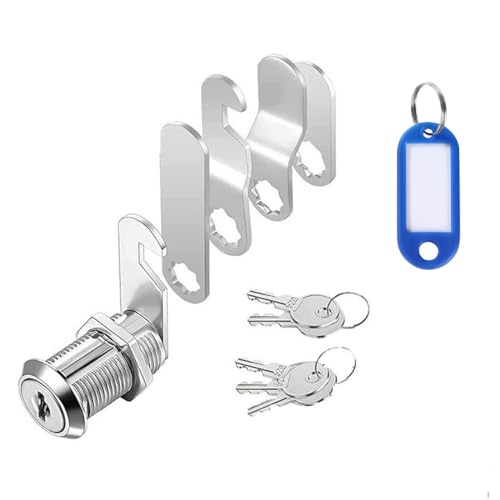 XKSOCT Spindschloss 5 Schlüssel Kommt mit 5 Verschiedene Schlossplatten Drawer Lock Hebelschloss für Briefkästen Schranktüren XKSOCT Spindschloss 5 Schlüssel Kommt mit 5 Verschiedene Schlossplatten Drawer Lock Hebelschloss für Briefkästen Schranktüren von XKSOCT