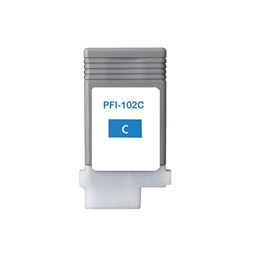 XL-Ink kompatibel für Canon PFI-102 C (Cyan, 130ml, Neuester Chip) von XL-Ink