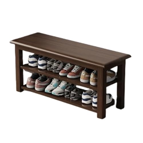 XL Superb 2-StöCkige Schuhregalbank aus Holz Eingangsbank mit 3 HöHenverstellbaren 23.6/31.5/39.4/47.2 Zoll Moderner Schuhaufbewahrungs-Organizer füR Flure Eingangsbereiche Wohnzimmer 100cm/39.4in XL Superb 2-StöCkige Schuhregalbank aus Holz Eingangsbank mit 3 HöHenverstellbaren 23.6/31.5/39.4/47.2 Zoll Moderner Schuhaufbewahrungs-Organizer füR Flure Eingangsbereiche Wohnzimmer 100cm/39.4in von XL Superb