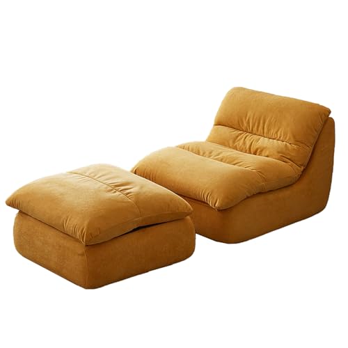 XL Superb GemüTliches Sofa Ohne Knochen, Kleines Modulares Sofa, Sofa aus Komprimiertem Stoff in Einer Box, Abnehmbares Samtkissen, Ideal zur Bereicherung des Raums Single seat Set von XL Superb