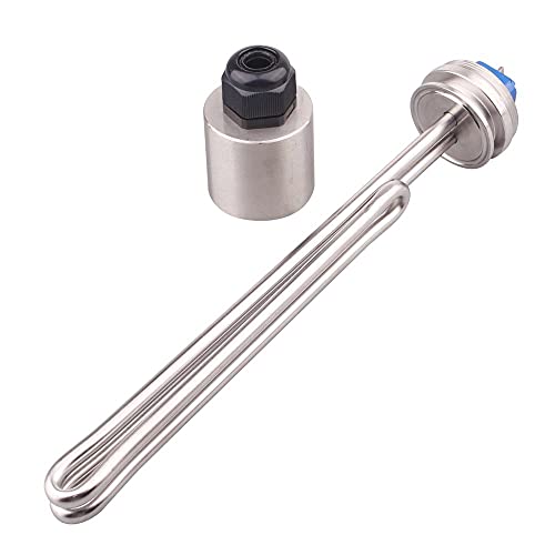 Heizelement für Warmwasserbereiter Warmwasserbereiter Teile 1.5 TRI-CLAMP 240V 3.5KW Faltbare elektrische Rohrheizung Heizelement mit Edelstahldeckel von XLANDALYUEFA