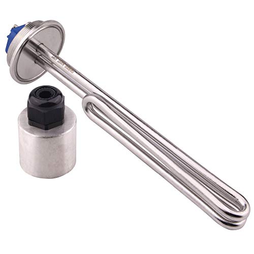 Warmwasserbereiter Heizelement 2 Tri-Clamp 120v 1650w sus304 Elektrischer Warmwasserbereiter mit Stahldeckel von XLANDALYUEFA