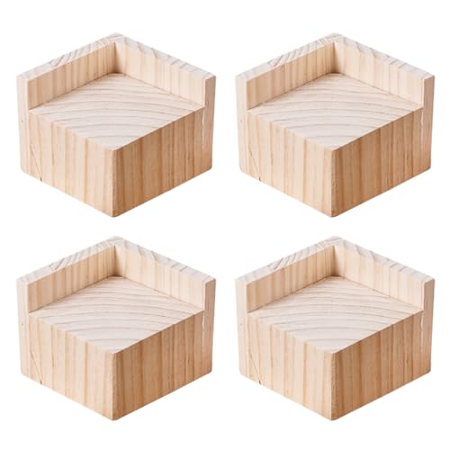 XLANDALYUEFA Möbelerhöhung, Kiefernholz-Möbelerhöhungen, robuste Tischerhöhungen, Holzbettfüße, 4 Stück, Möbelerhöhungen, Hebehöhe 3–20 cm, for Sofa, Stuhl, Nachttische(A 8cmIncrease Height 15cm) XLANDALYUEFA Möbelerhöhung, Kiefernholz-Möbelerhöhungen, robuste Tischerhöhungen, Holzbettfüße, 4 Stück, Möbelerhöhungen, Hebehöhe 3–20 cm, for Sofa, Stuhl, Nachttische(A 8cmIncrease Height 15cm) von XLANDALYUEFA