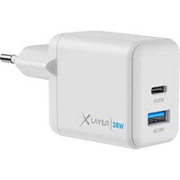 XLAYER Powercharger 38W Ladeadapter weiß, 38 Watt von XLAYER