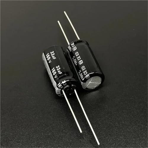 10 Stück/100 Stück 10 x 20 mm 160 V 33 uF Aluminium-Elektrolytkondensator(100pcs) von XLCLLKOC