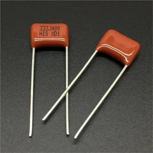 10 Stück/100 Stück 400 V 333 J 5% 33 nF 0,033 uF Pitch = 7,5 mm metallisierter Polyesterfolienkondensator(100Pcs) von XLCLLKOC