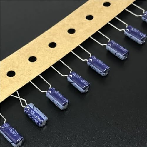 10 Stück/100 Stück 5 x 11 mm 50 V 1 uF Aluminium-Elektrolytkondensator(10Pcs) von XLCLLKOC